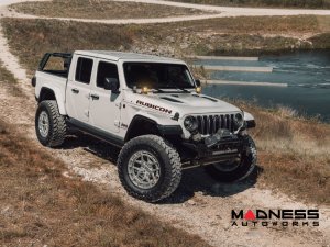 Jeep Gladiator Custom Wheels - HFX-1 by Vossen - Polished Silver